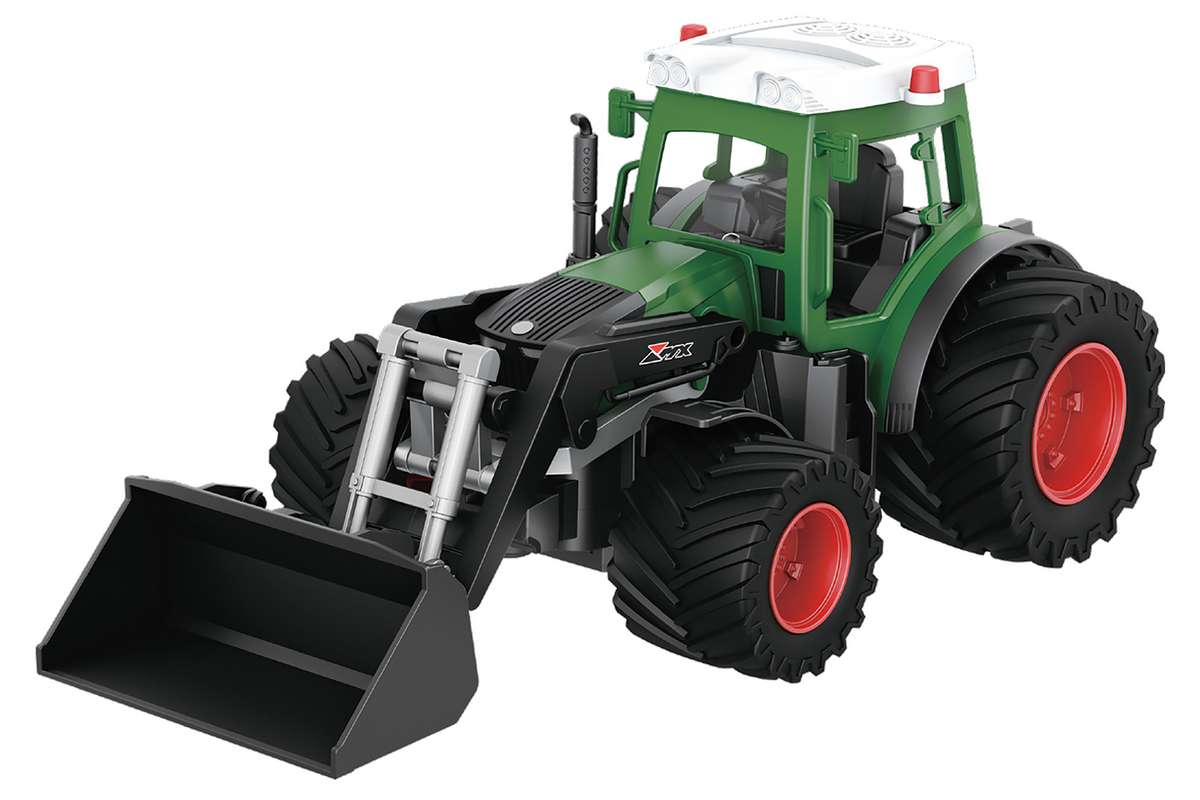Tractor R/C w/shovel & light 2,4GHz, 3,7V Li-Ion
